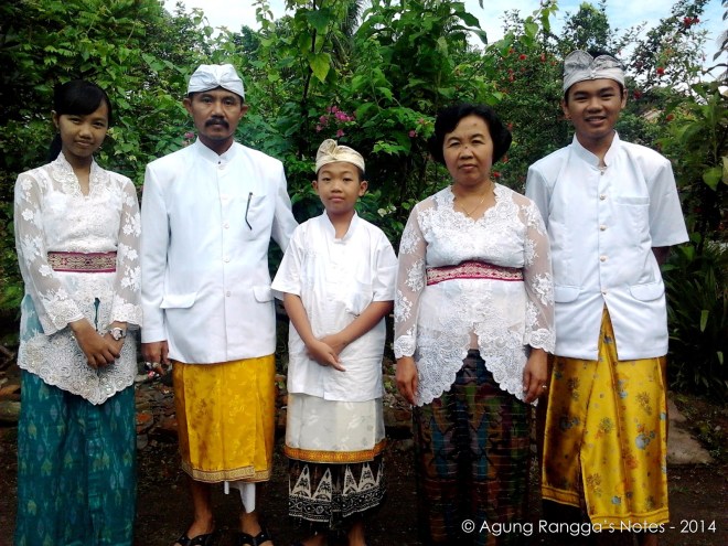 foto di rumah saudara di Lombok, NTB