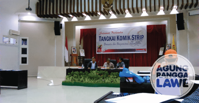 3 juri di lomba komik strip