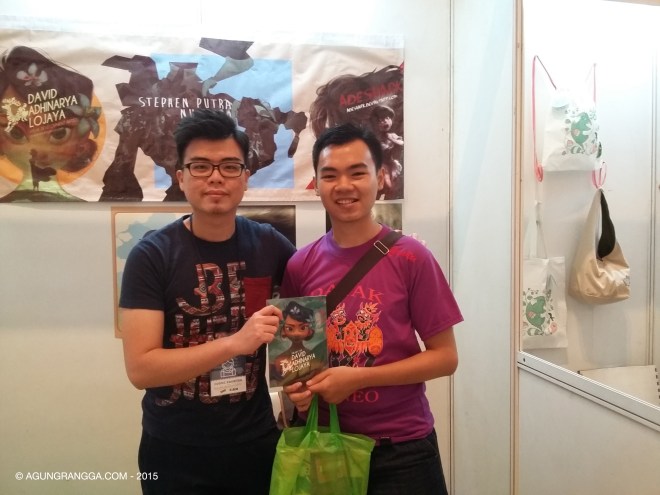 bersama David Adhinarya Lojaya