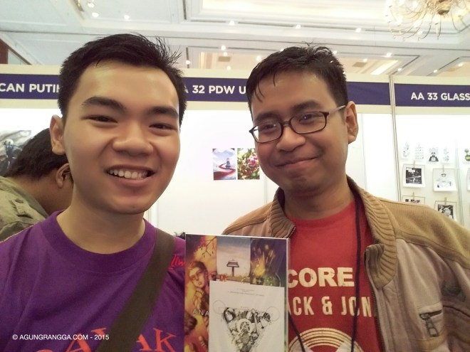 bersama C Suryo Laksono, komikus