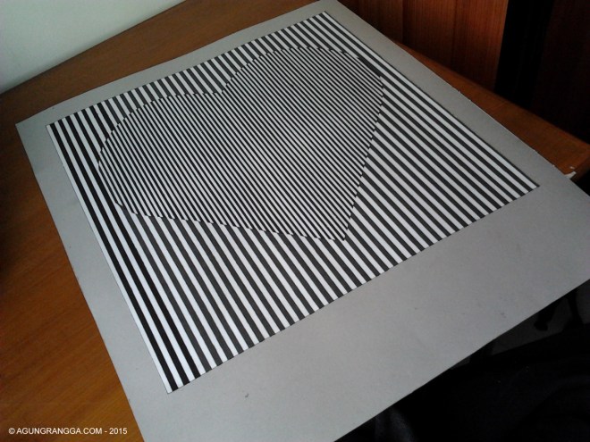 nirmana garis, bisakah kamu menemukan gambar tersembunyi di nirmana ini?