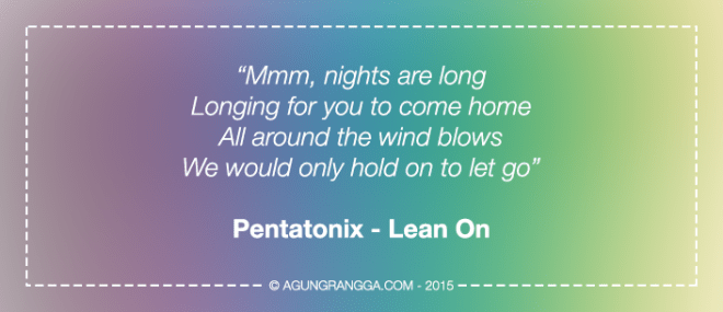 Pentatonix - Lean On
