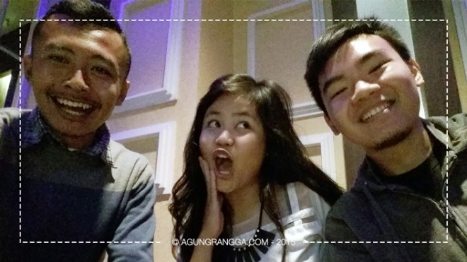 Wajah setelah menghabiskan suara