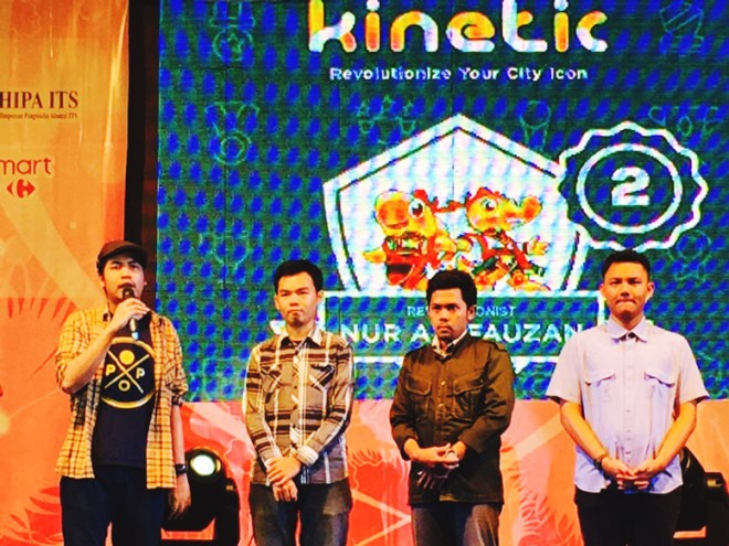 kak Faza Meonk sedang menjelaskan Kinetic