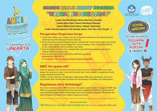 Leaflet ARKI 2015 DAR Mizan