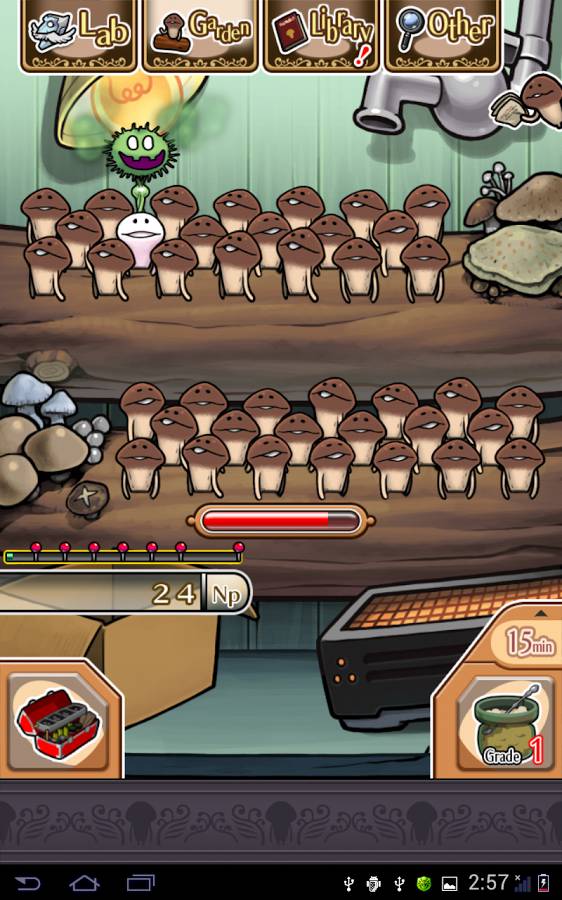 tampilan kebun jamur - NEO Mushroom Garden