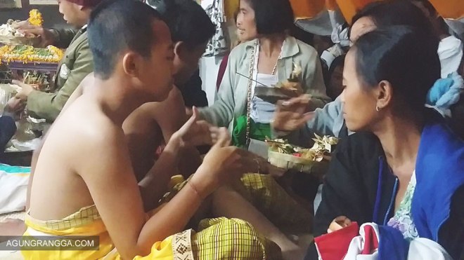 Natab banten setelah potong gigi