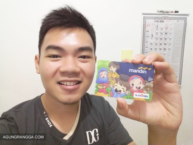 senangnya punya kartu Mandiri e-money