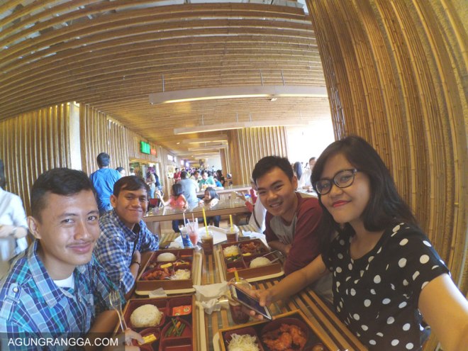 makan siang di Grand Indonesia