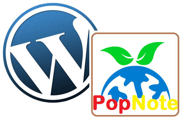 PopNote & WordPress