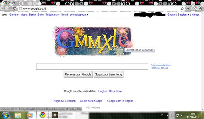 Selamat Datang di 2011!&nbsp;(Telat!)