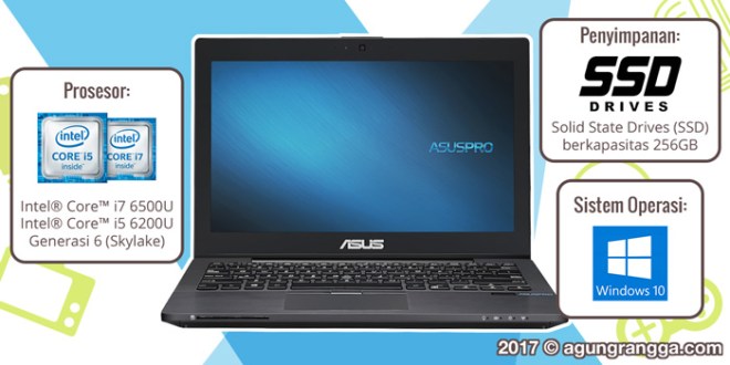 Prosesor, OS, Storage ASUSPRO B8230