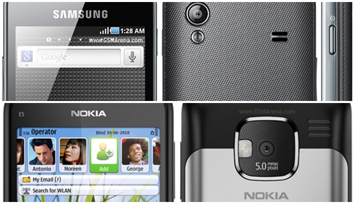 Samsung Galaxy Ace & Nokia E5-00 | pilih yang mana?