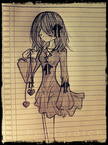 A Girl in Complicated Emotions