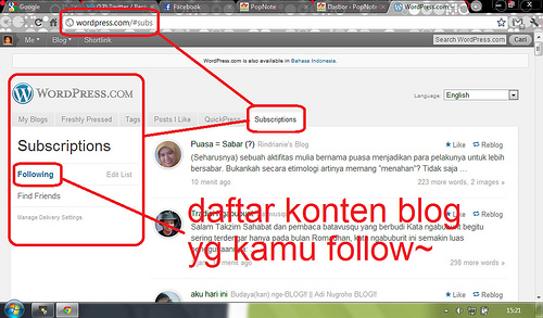 ini adalah daftar konten blog yang kamu follow