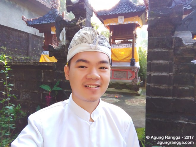 selfie sebelum sembahyang