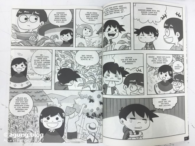 Bagian Favorit Komik Bippo dan Kawan-Kawan Desa Bunga