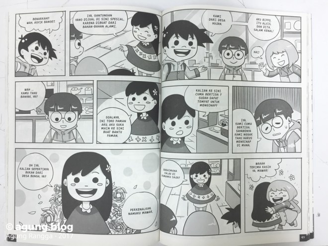 Cuplikan Komik Bippo dan Kawan-Kawan Desa Bunga 2