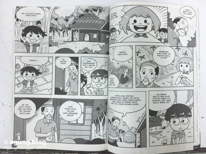 Cuplikan Komik Bippo dan Kawan-Kawan Desa Bunga 3