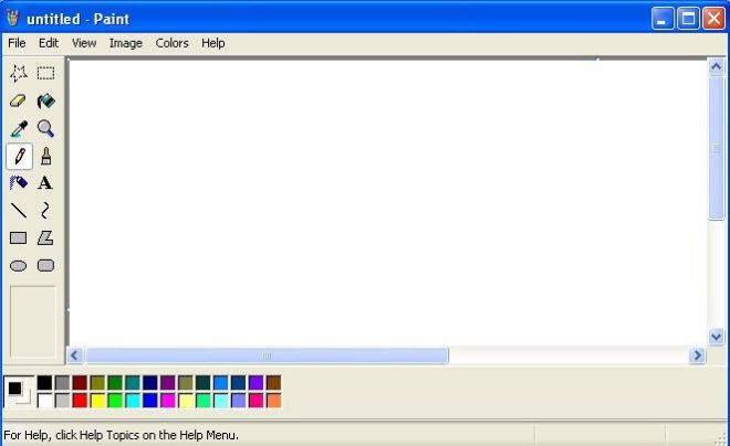 Microsoft Paint di Windows XP