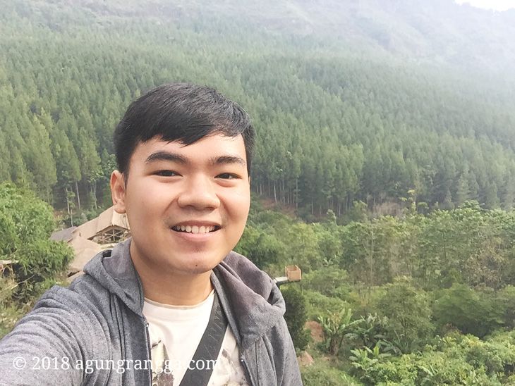 Selfie di The Lodge Maribaya