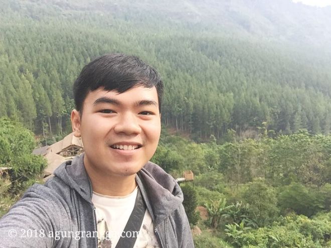 Selfie di The Lodge Maribaya