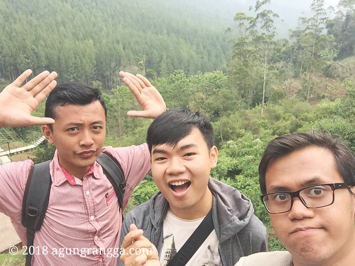 Wefie di The Lodge Maribaya