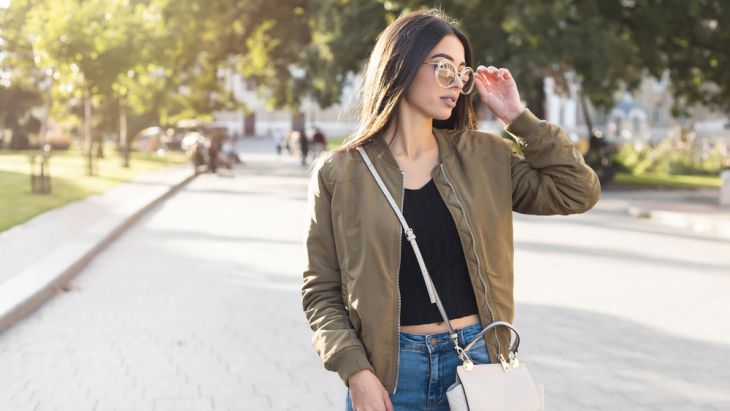 Model Jaket Bomber Wanita