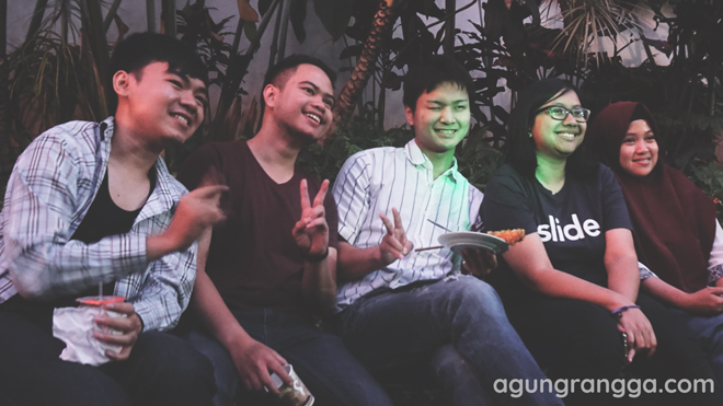 Santai sambil barbeque party