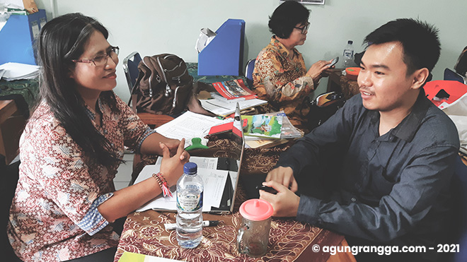 Wawancara dengan guru pasraman